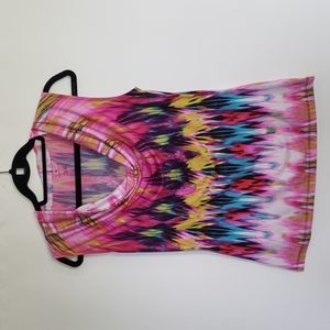 Worthington Size Medium Pink Tye Dye Blouse